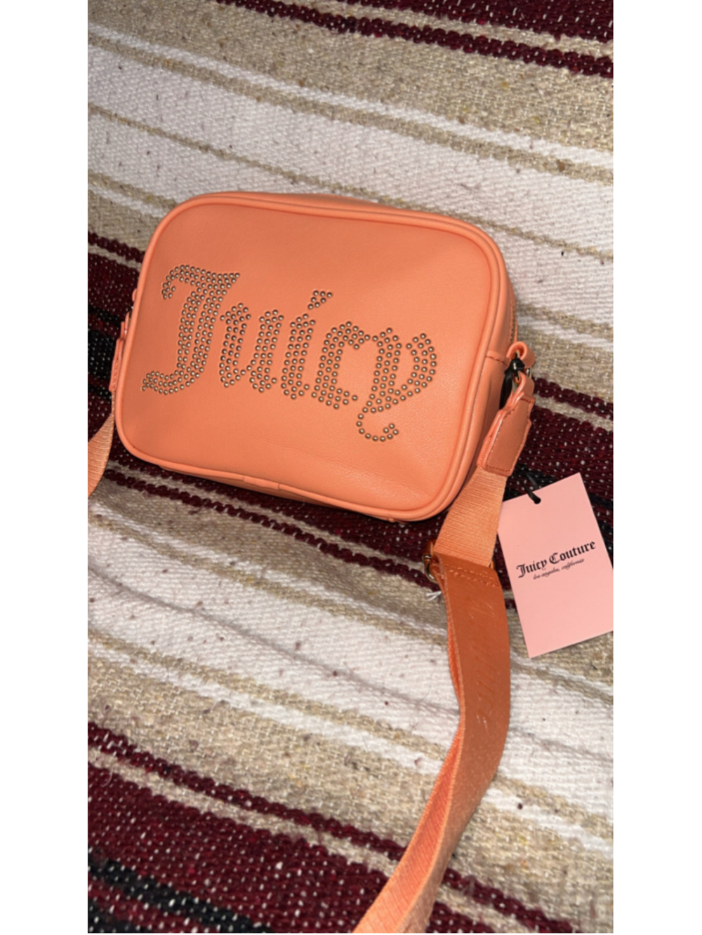 Women's Juicy Couture Orange Crossbody Bag One Size